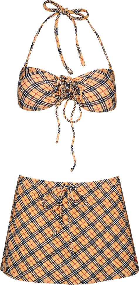 burberry 3 piece set|burberry bikini vintage.